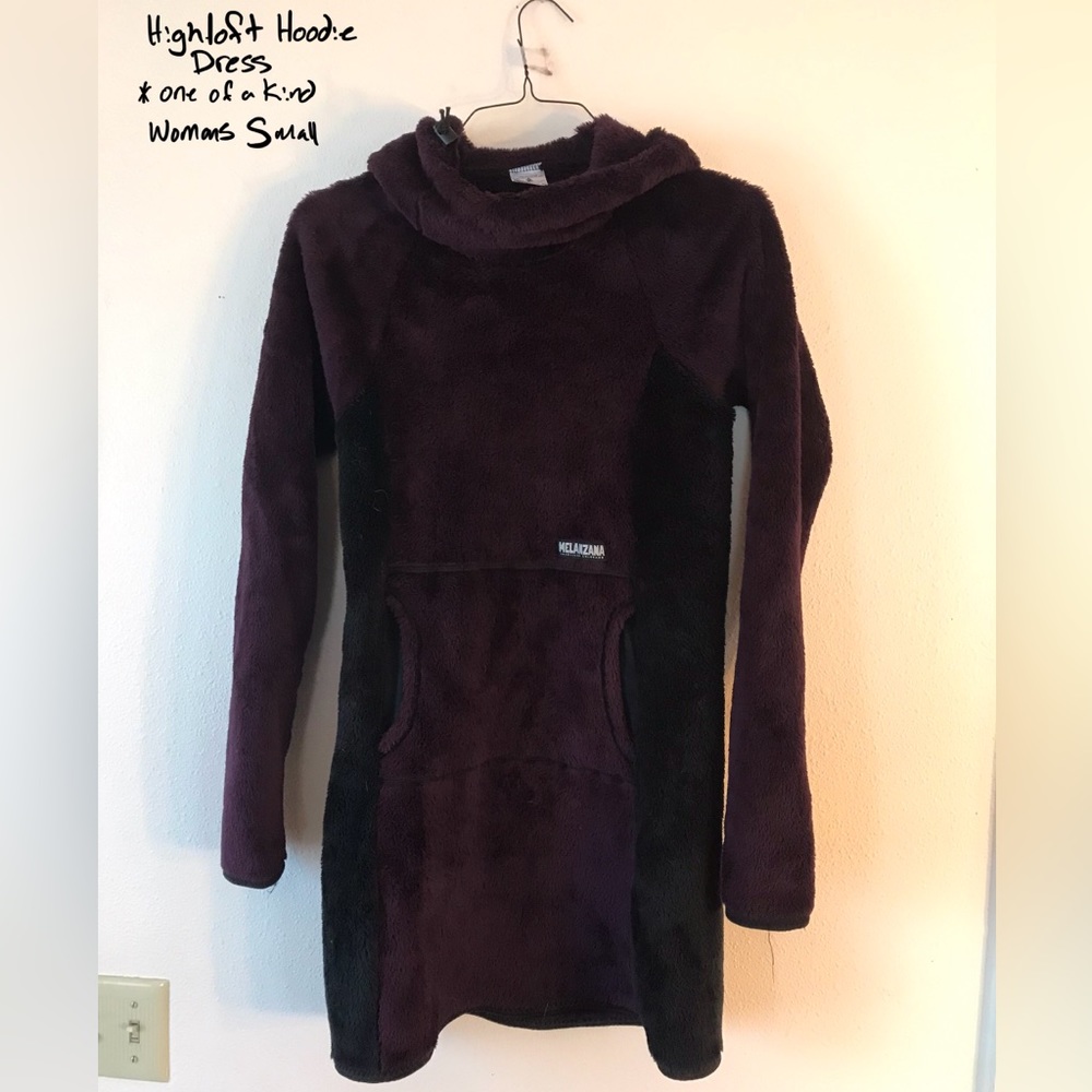CUSTOM & RARE! Melanzana Women’s Small High Loft Hoodie